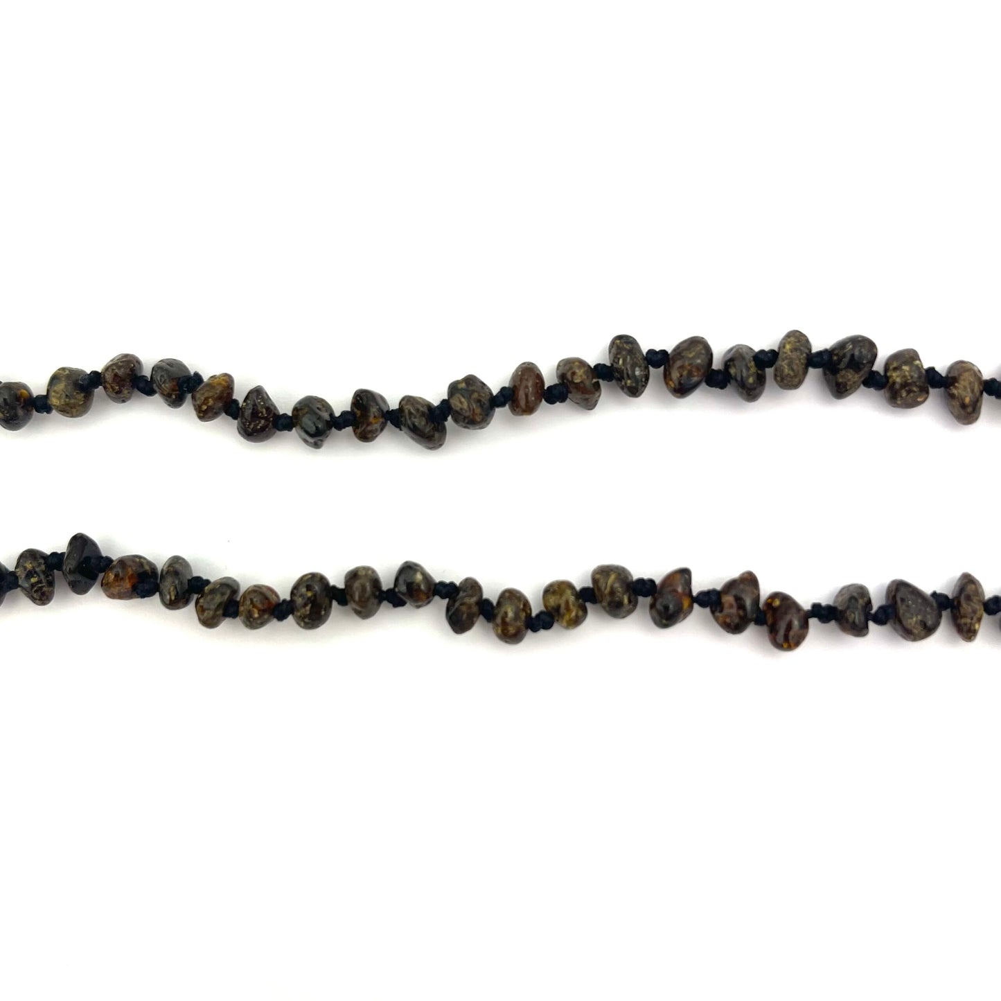 Polished Kids Chips Beads Green Color Necklace