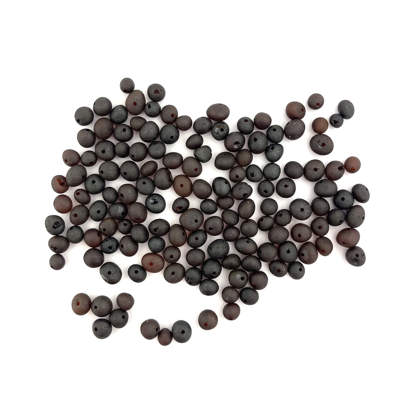 Loose Raw Baroque Cherry Beads, Drilled, 100g