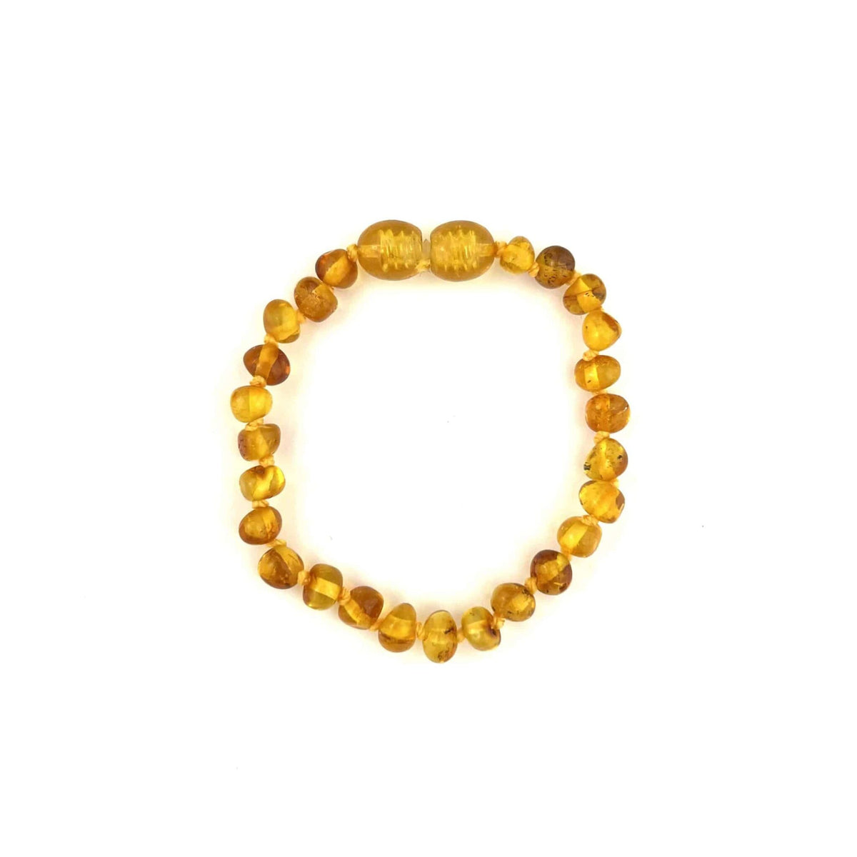 Polished Kids Baroque Beads Honey Color Bracelet