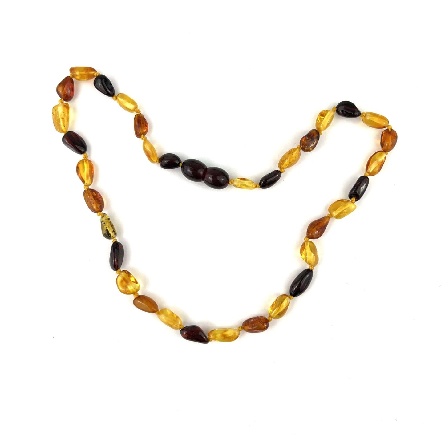 Polished Kids Oval Beads Multicolor Necklace
