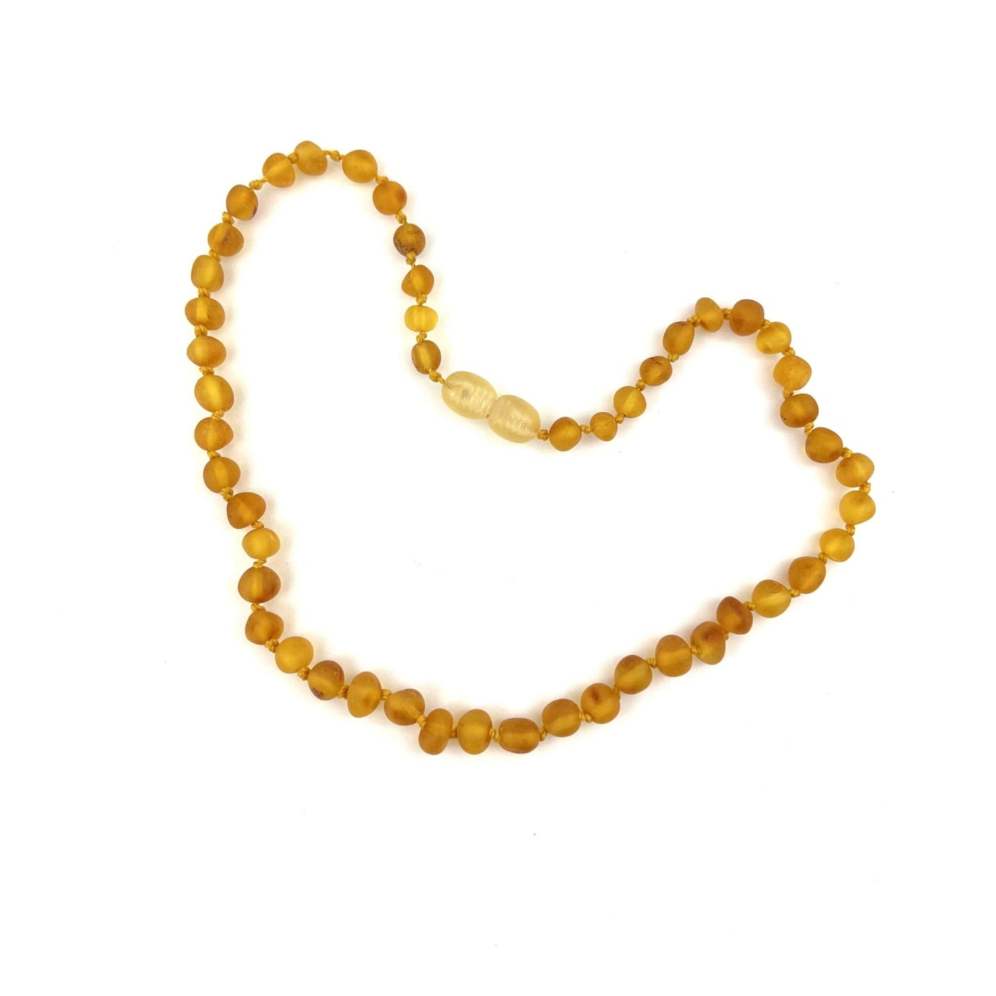 Raw Teenage Baroque Beads Honey Color Necklace