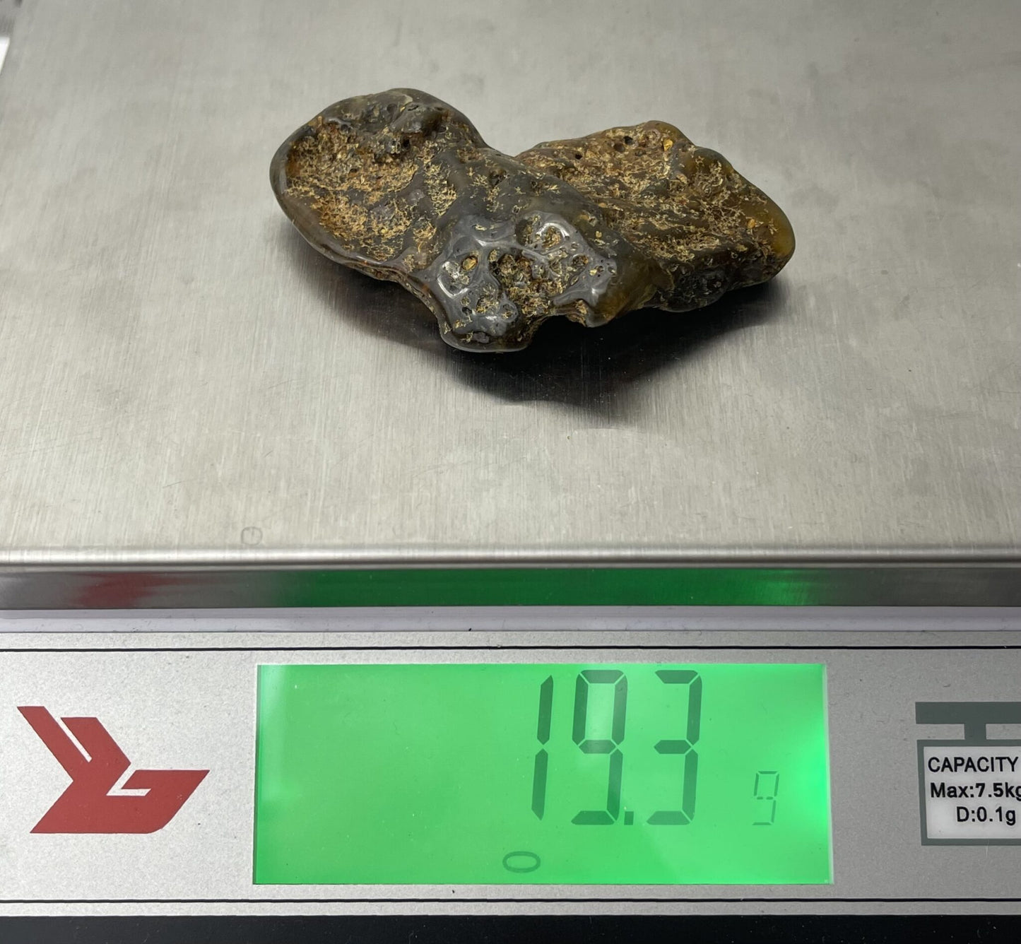 Polished Amber Stone, 19.3g