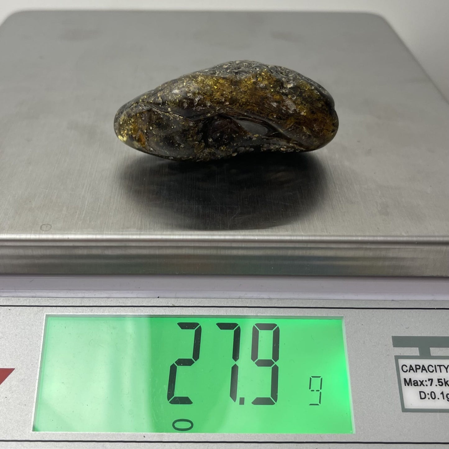 Polished Amber Stone, 27.9g