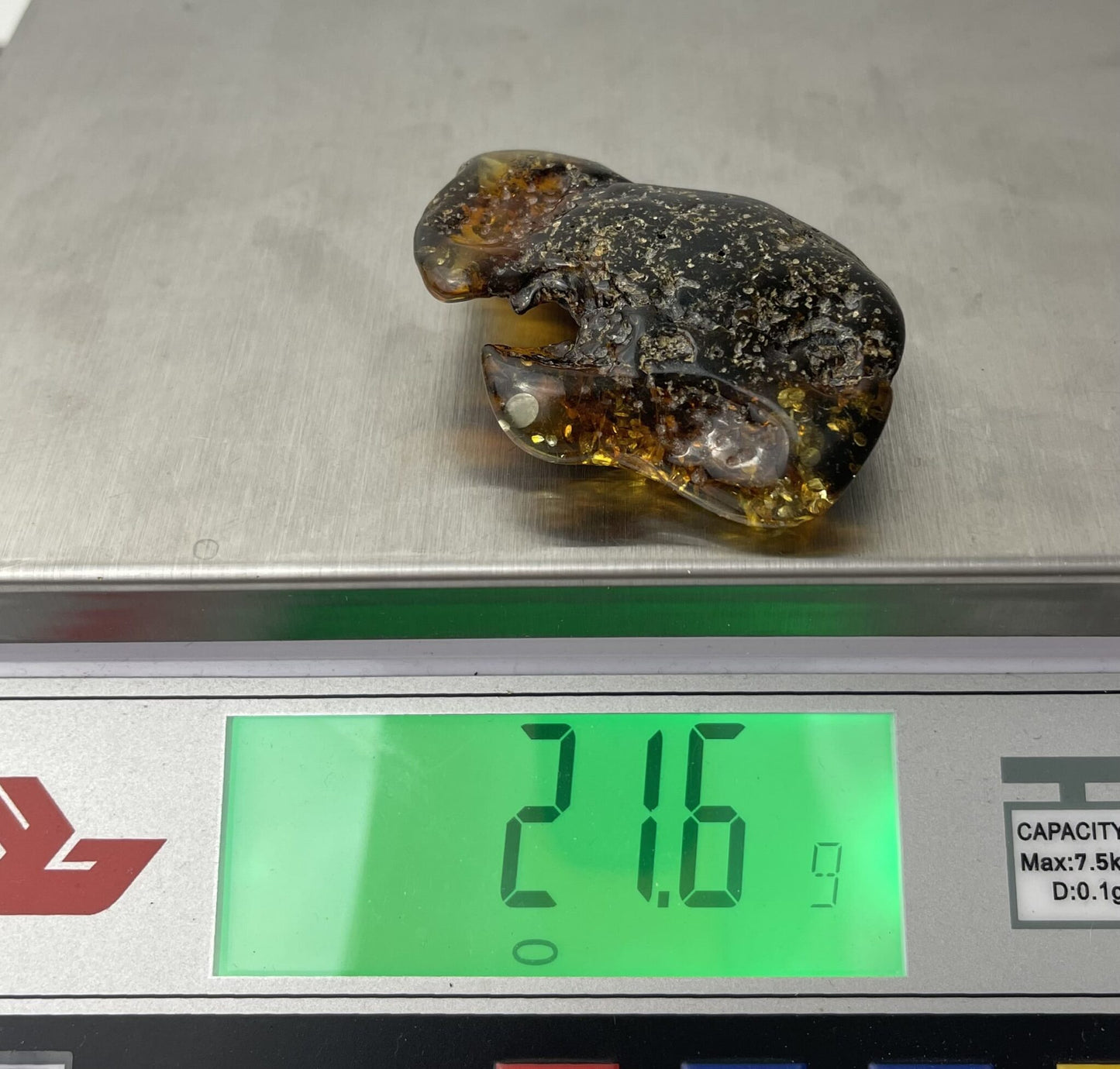 Polished Amber Stone, 21.6g