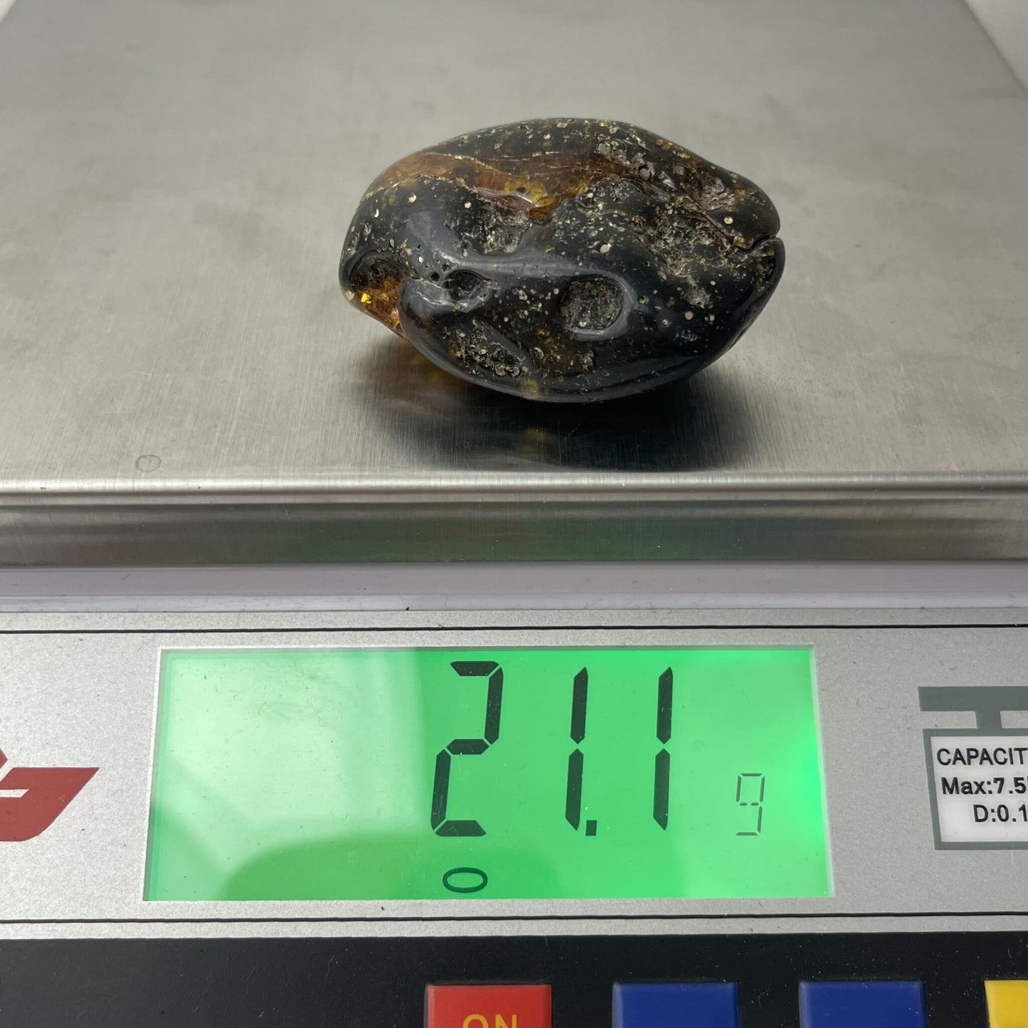 Polished Amber Stone, 21.1g