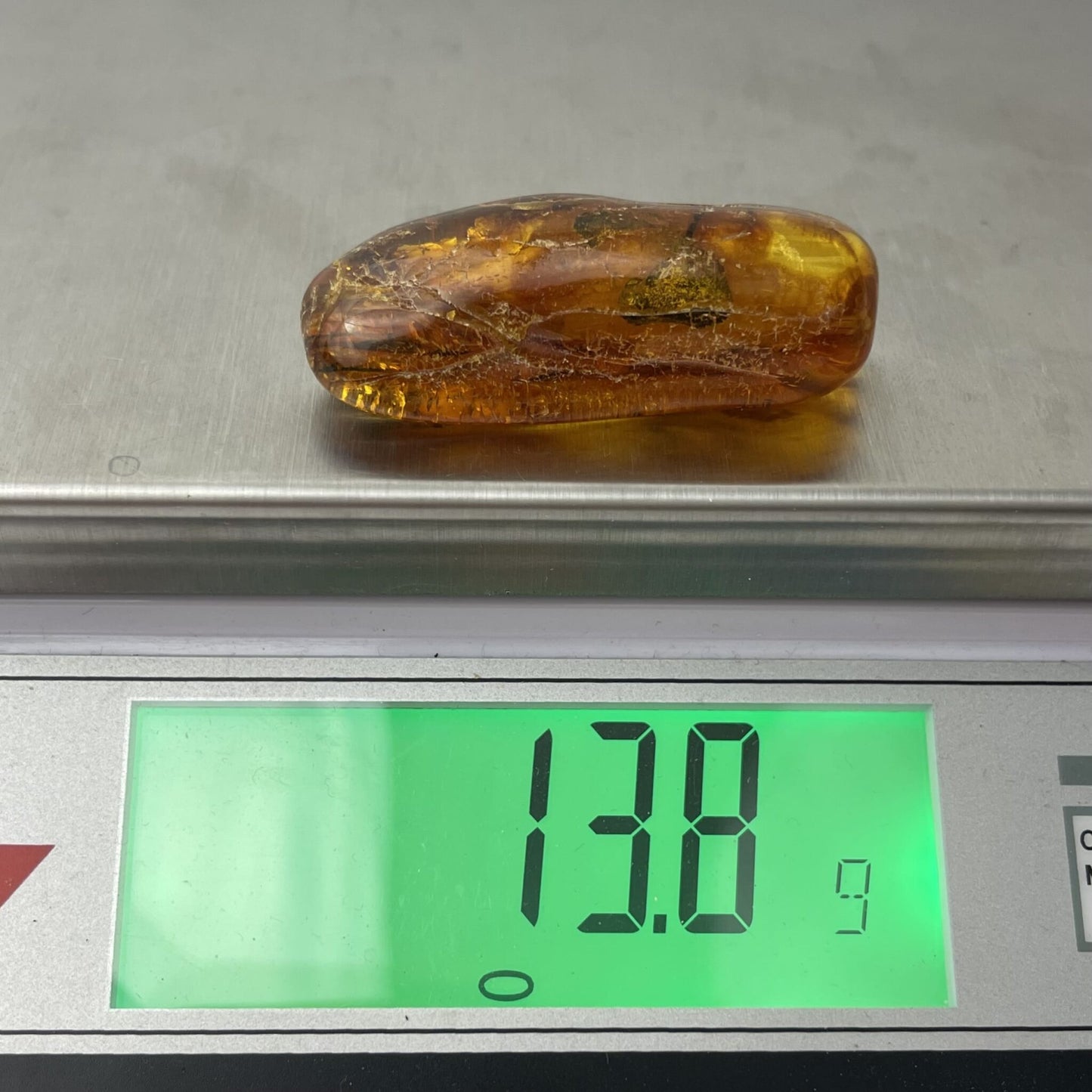 Polished Amber Stone, 13.8g