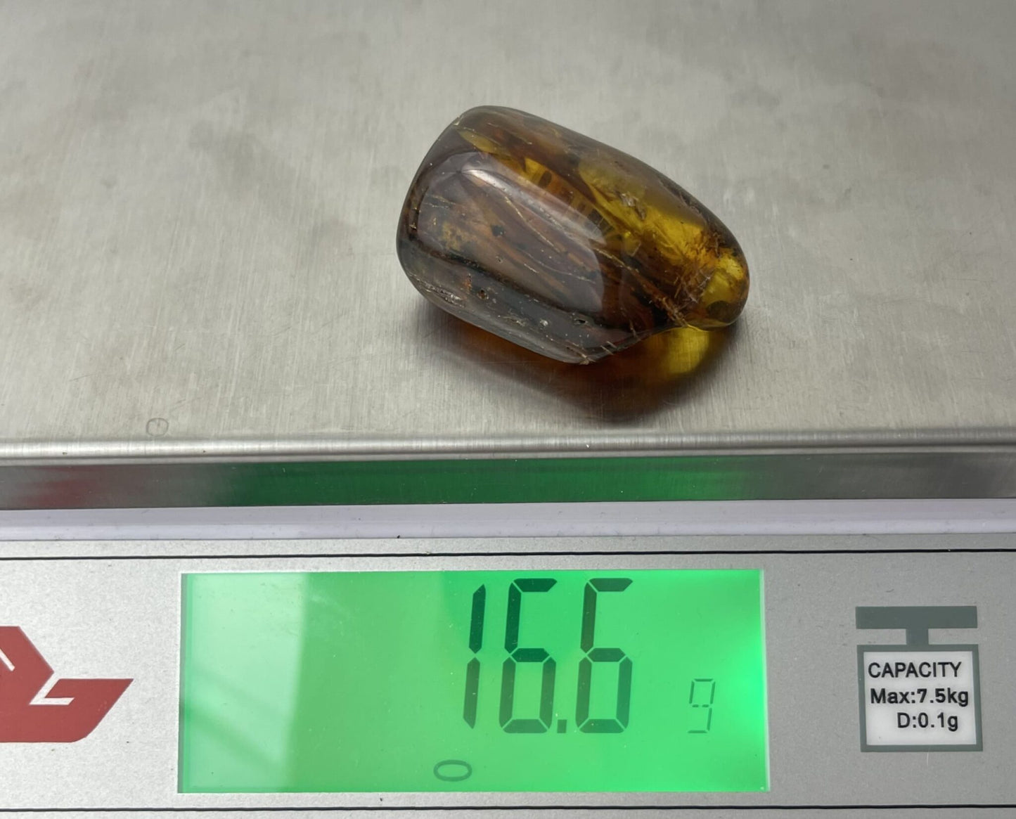 Polished Amber Stone, 16.6g
