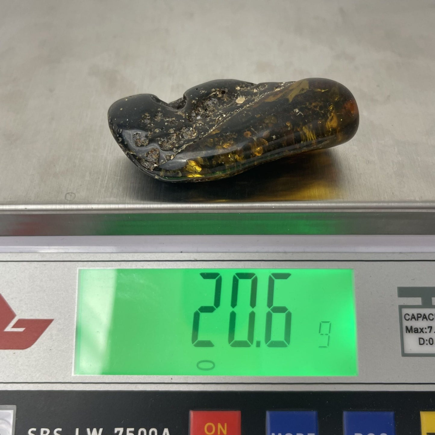 Polished Amber Stone, 20.6g