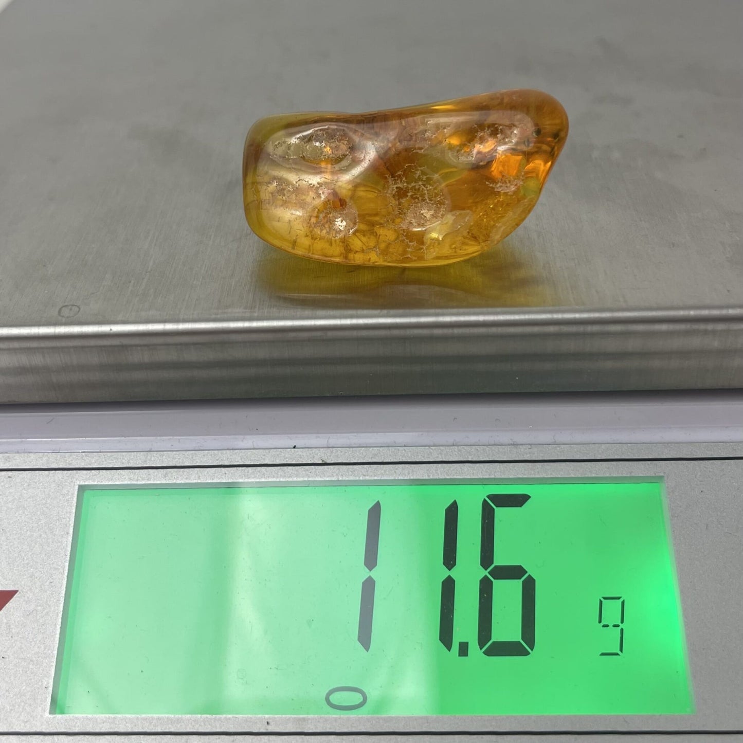 Polished Amber Stone, 11.6g