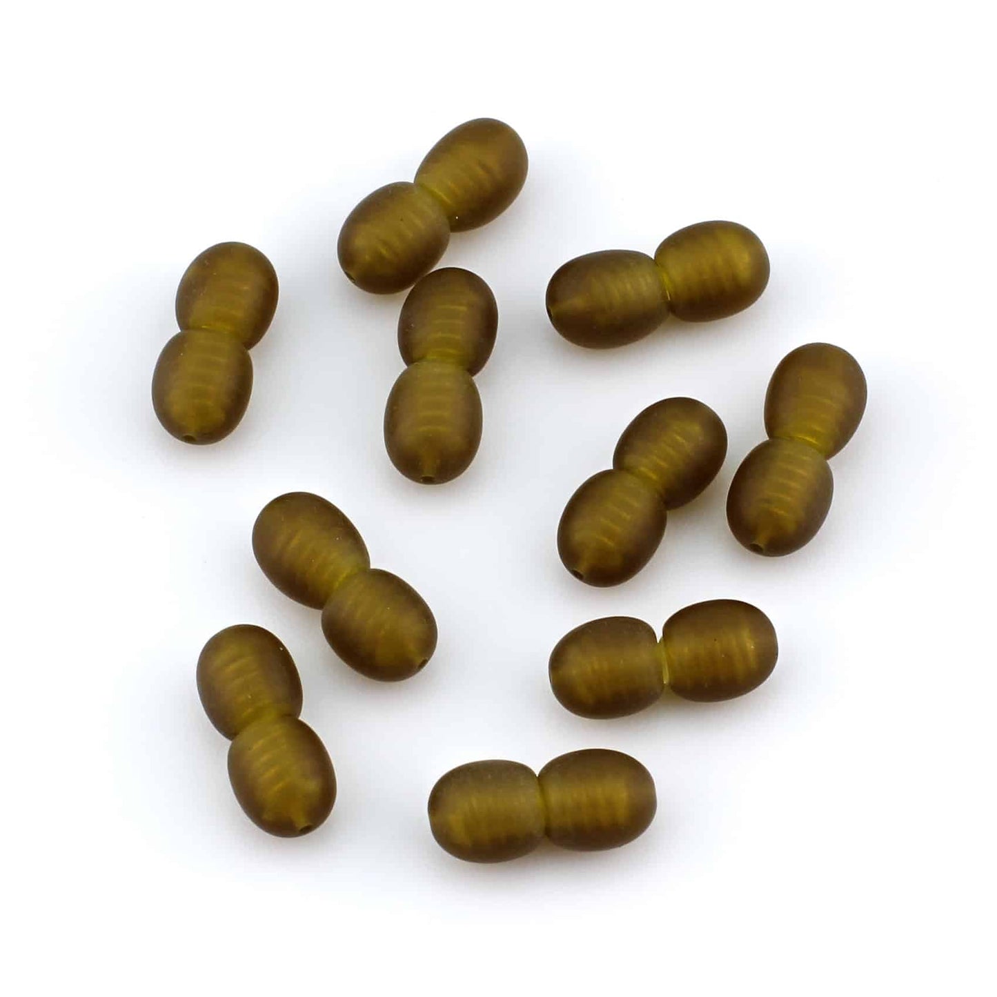 Raw Plastic Clasps Green Color 100 pcs