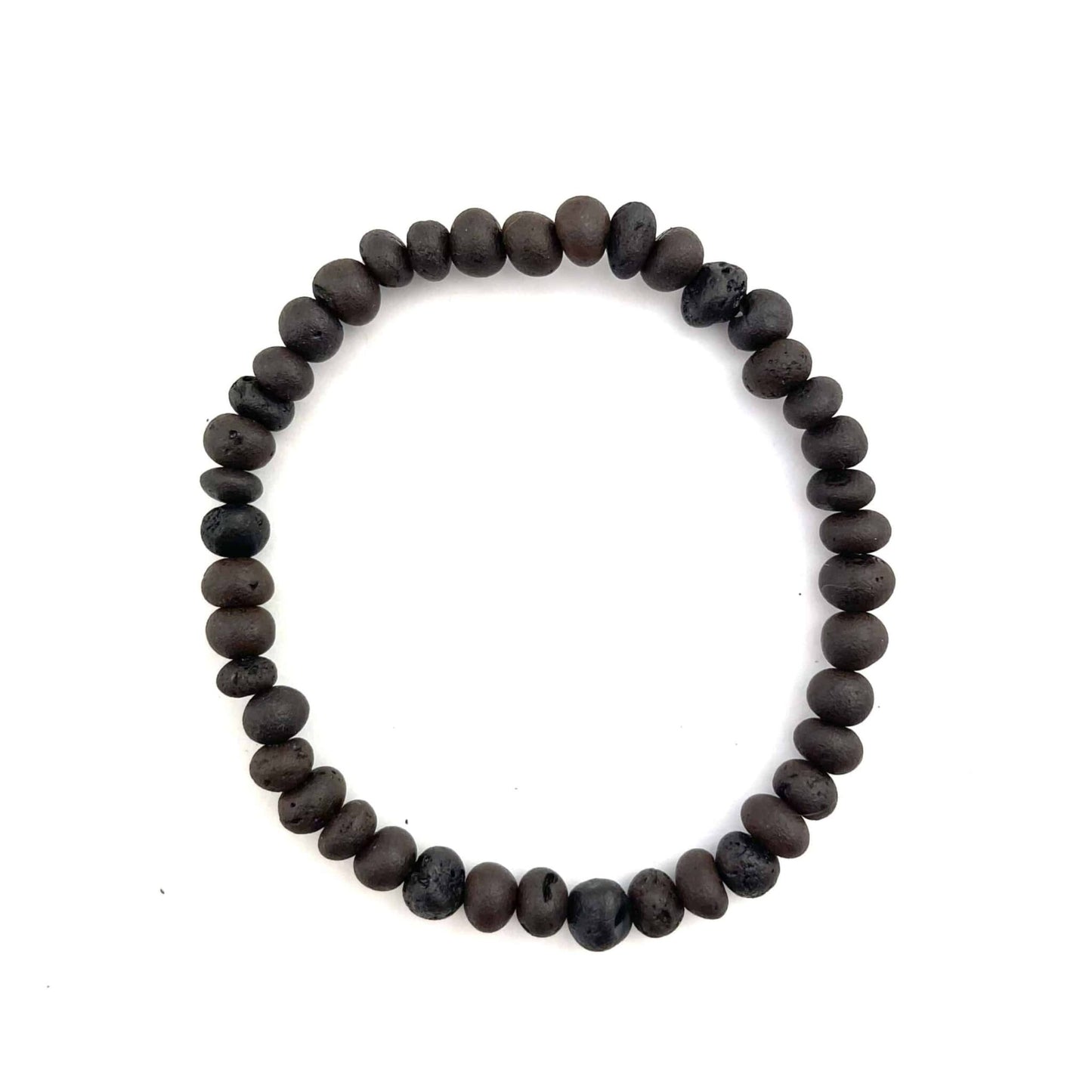 Raw Baroque Beads Cherry Color Bracelet