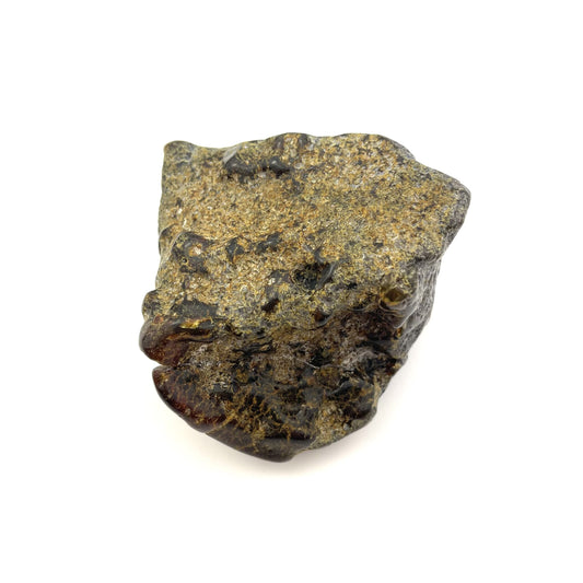 Polished Green Amber Stone, 202g