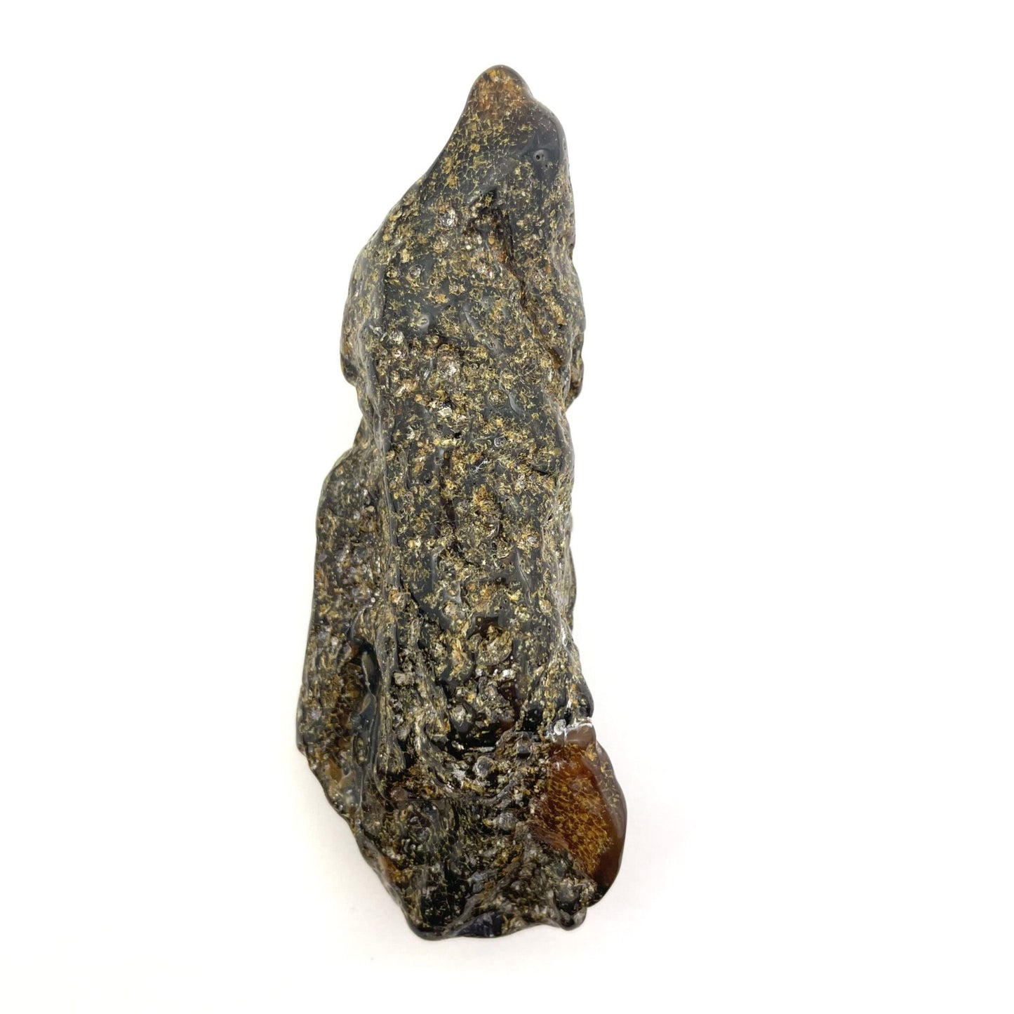 Polished Green Amber Stone, 98g