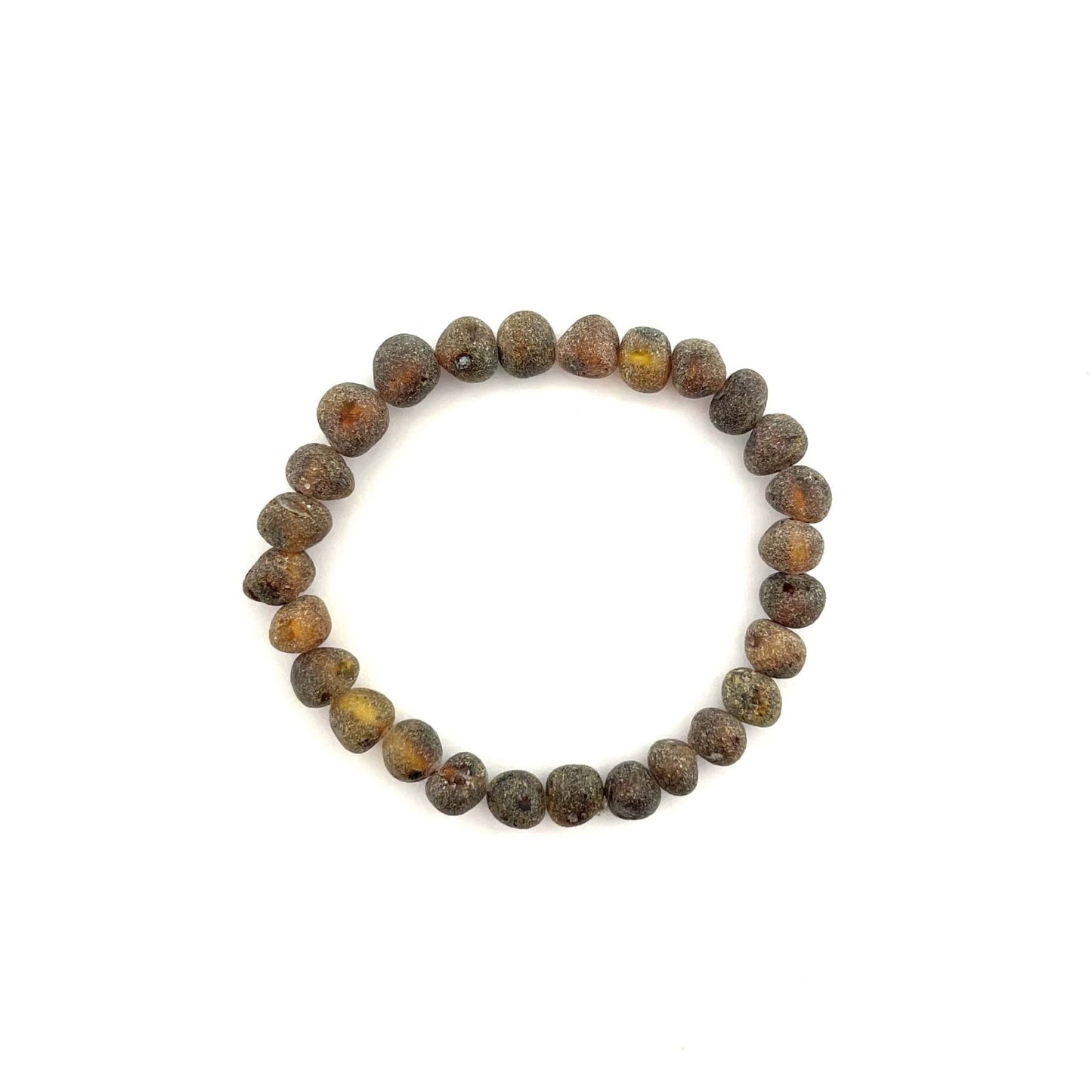 Raw Kids Baroque Beads Green Color Bracelet