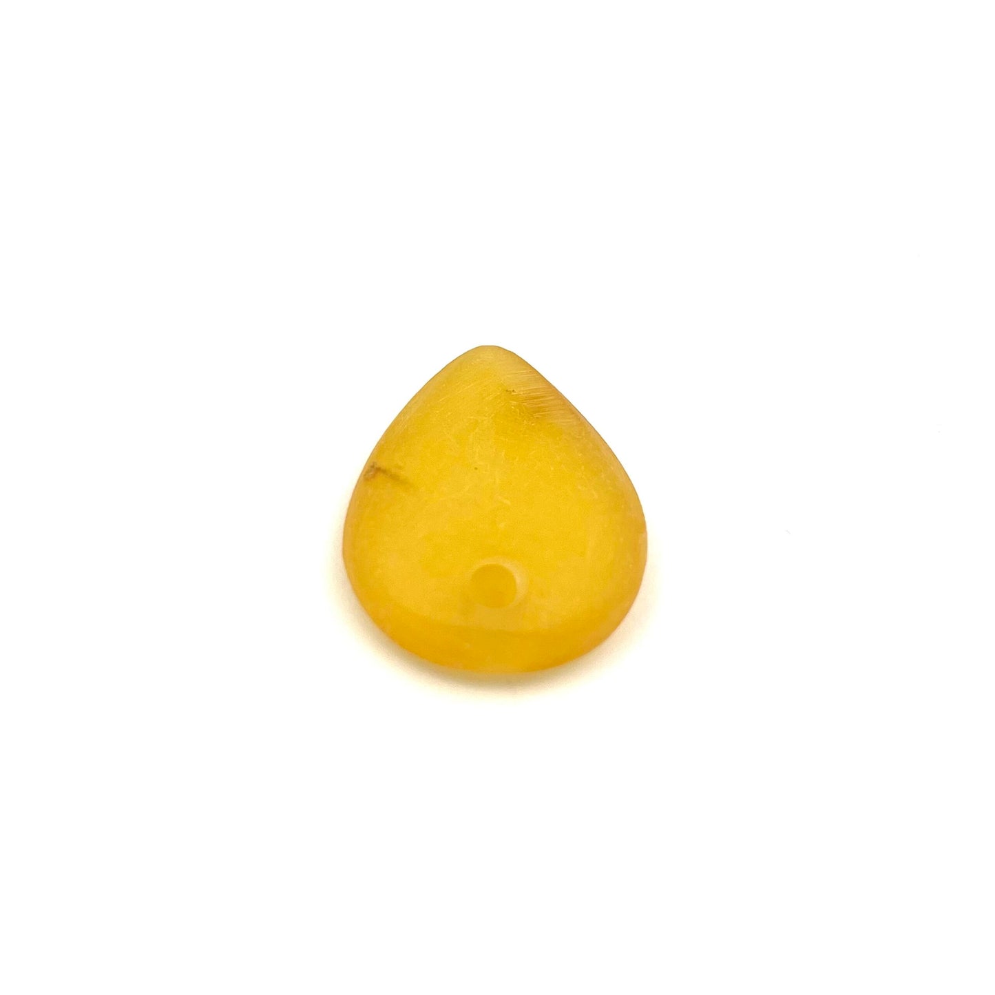 Raw Drop Shaped Honey Color Pendant
