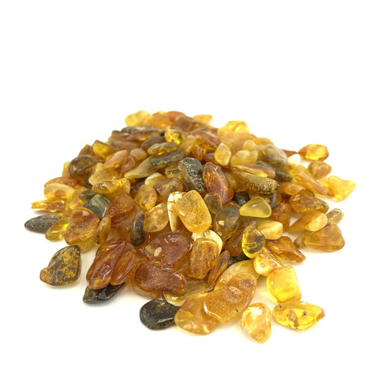 Loose Amber 12-25mm Beads, Not Drilled, 100g