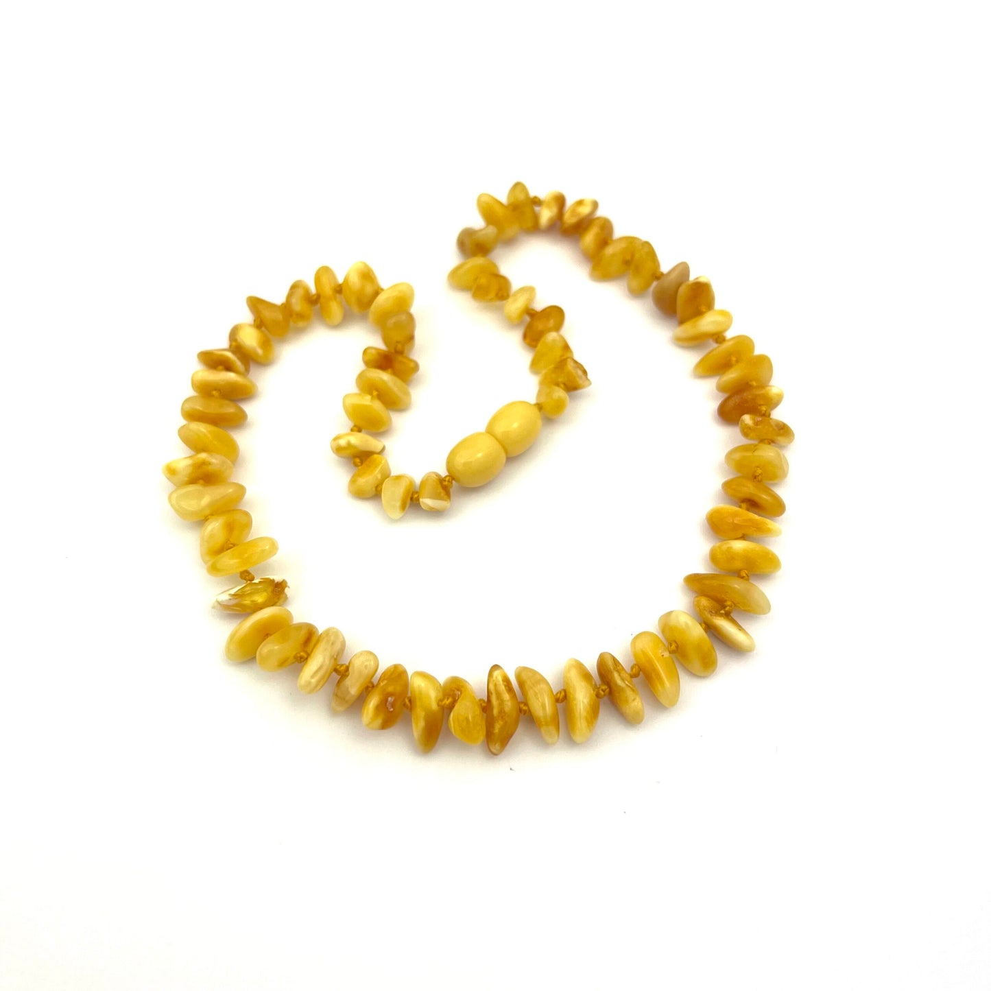 Polished Kids Chips Beads Butter Color Necklace
