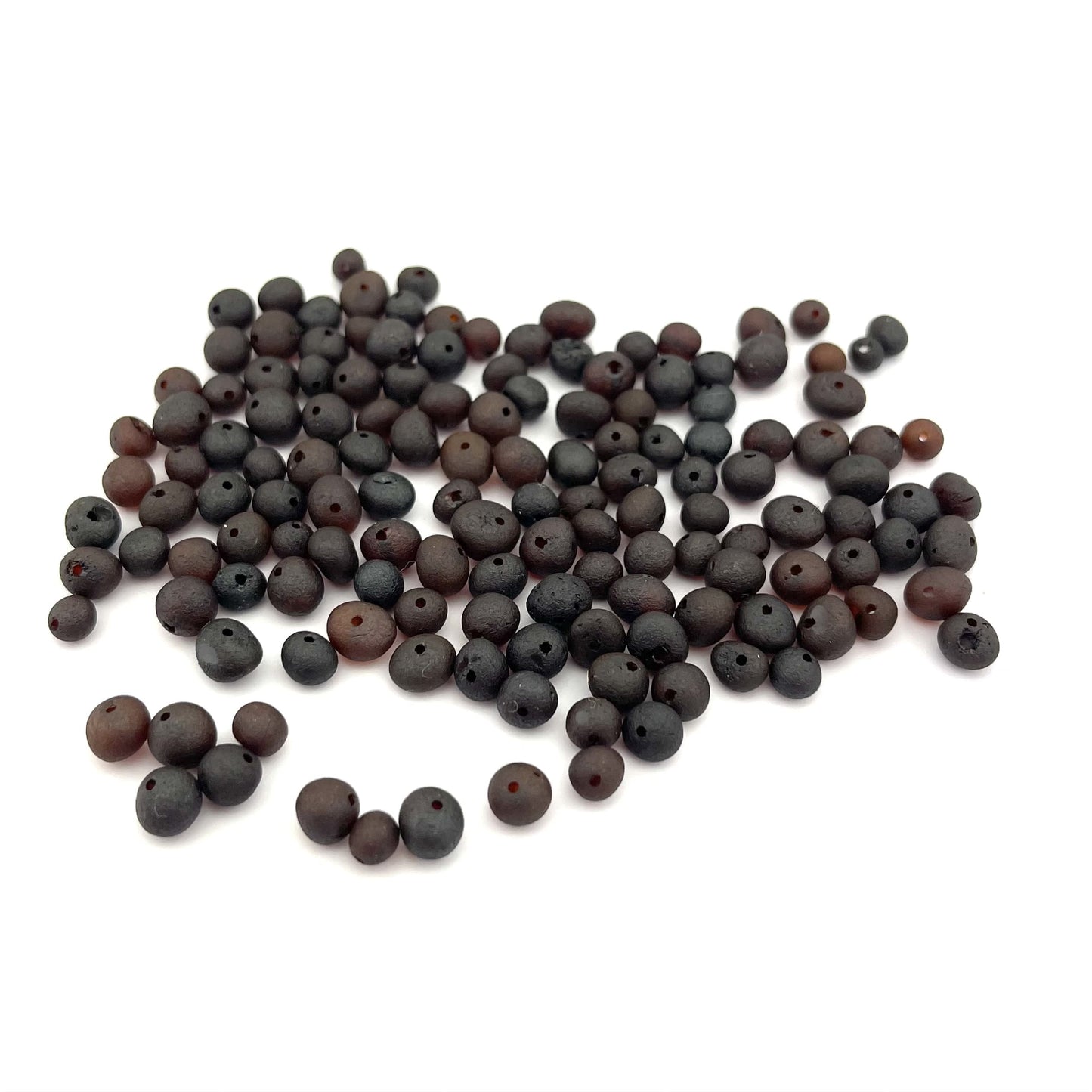 Loose Raw Baroque Cherry Beads, Drilled, 100g