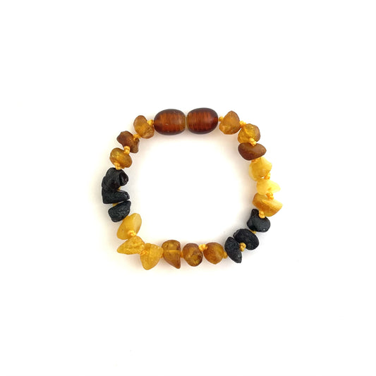 Raw Baby Chips Beads Mix 3+3 Color Bracelet