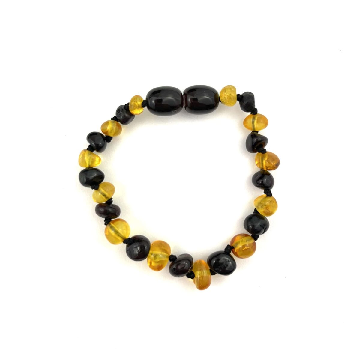 Polished Kids Baroque Beads Cherry and Lemon Color Bracelet