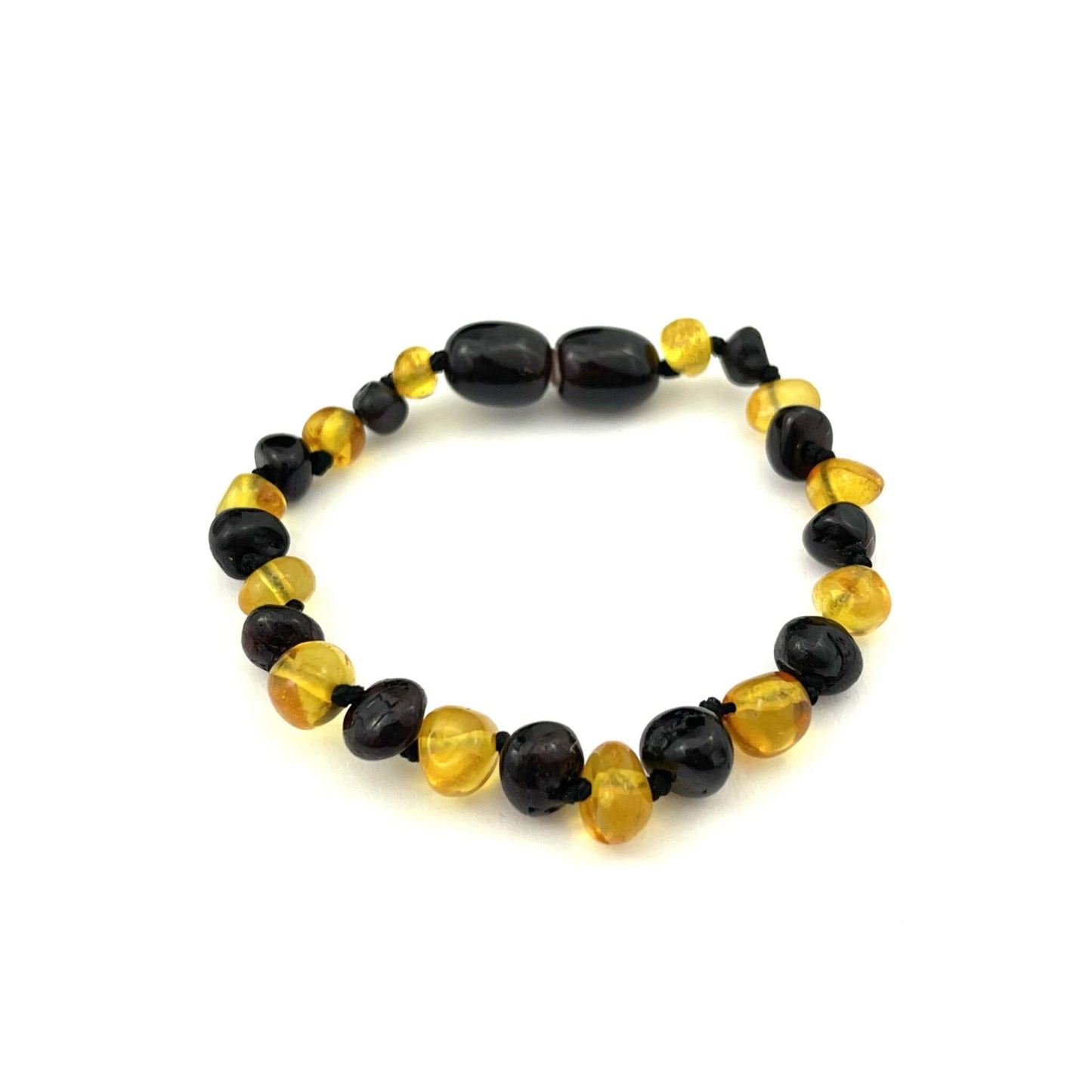 Polished Kids Baroque Beads Cherry and Lemon Color Bracelet