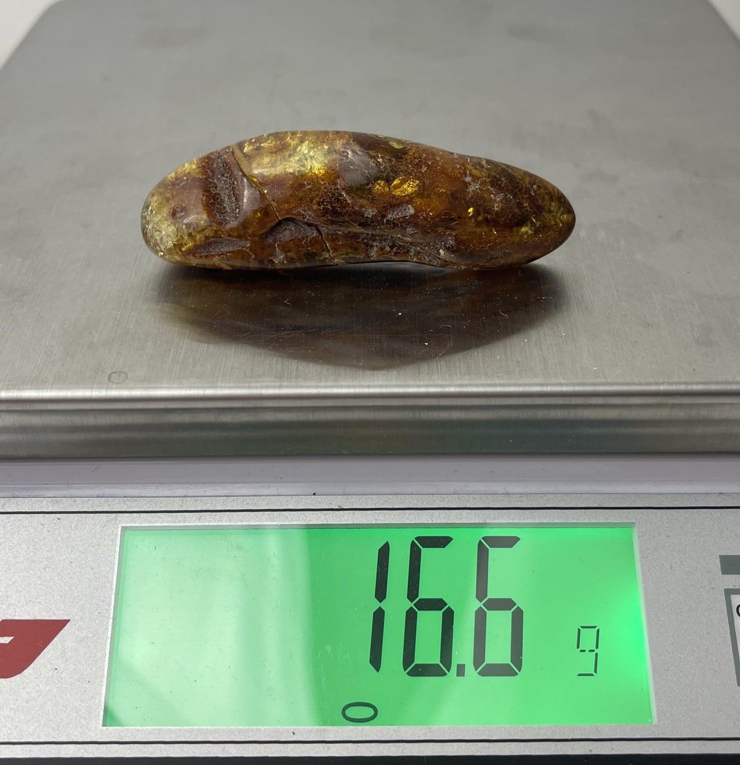 Polished Amber Stone, 16.6g