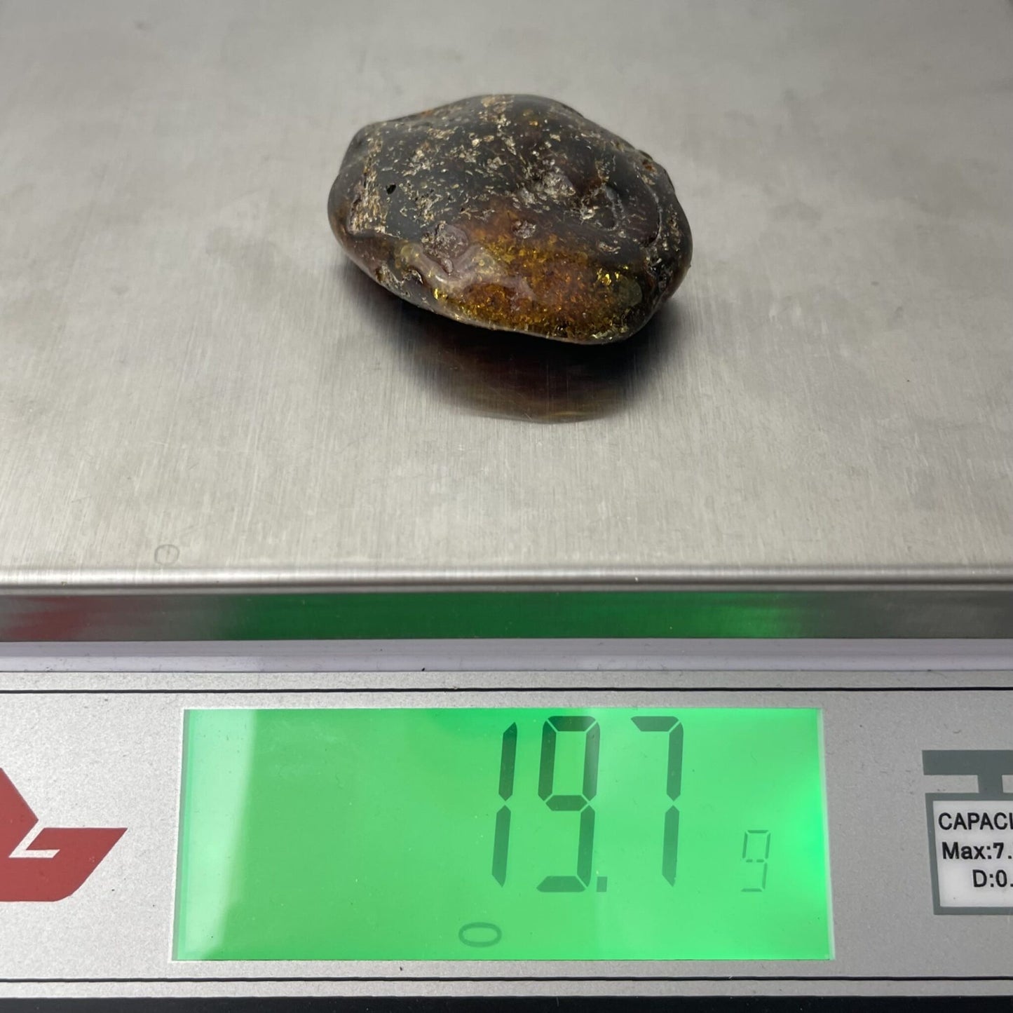 Polished Amber Stone, 19.7g