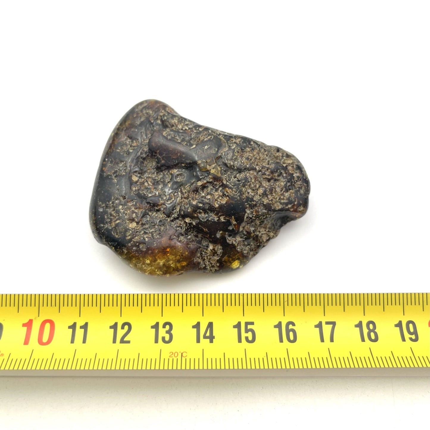 Polished Amber Stone, 28.2g
