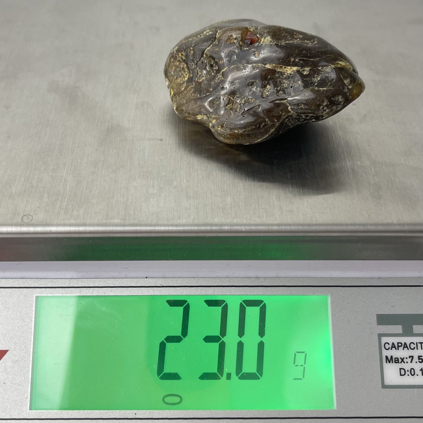 Polished Amber Stone, 23g