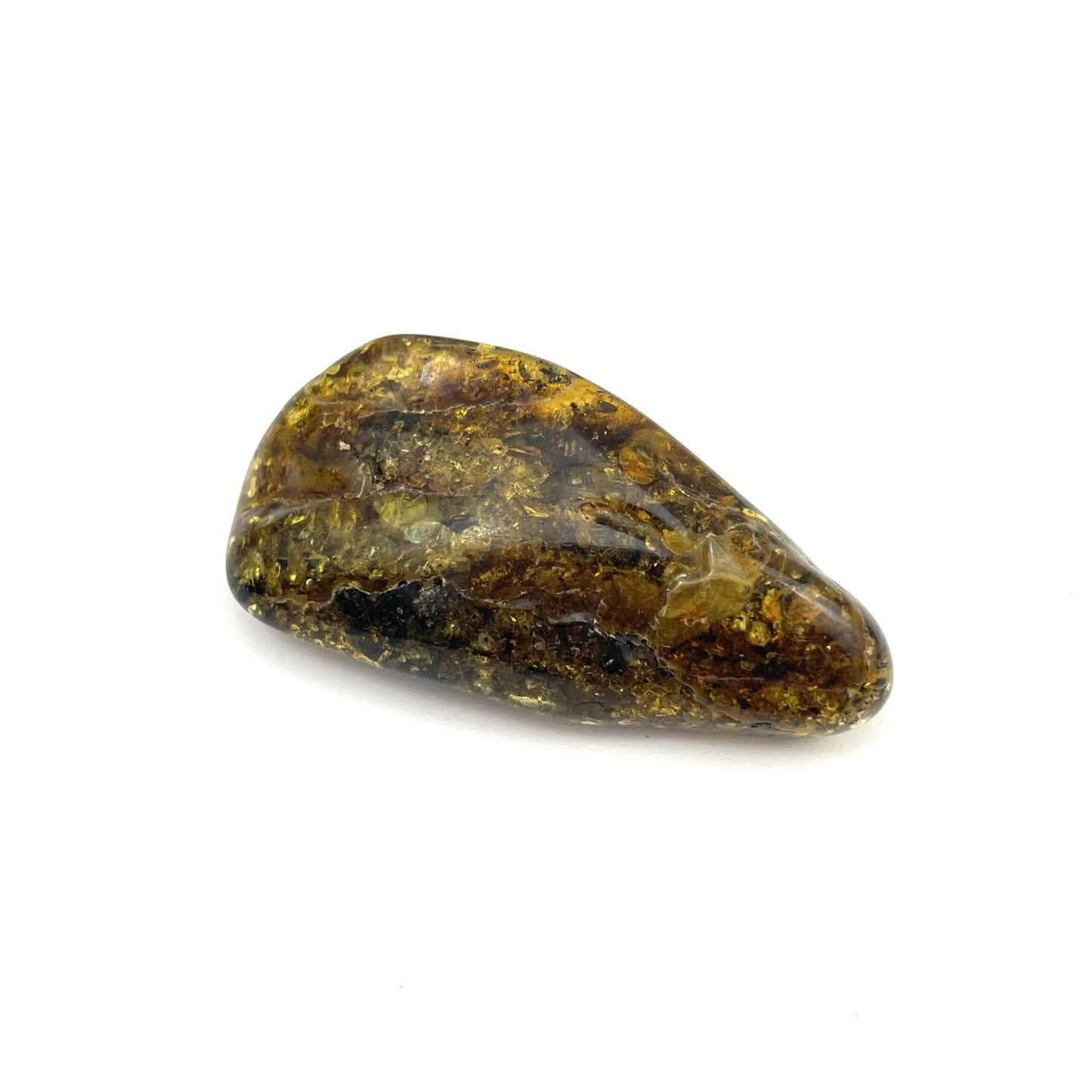 Polished Amber Stone, 16g