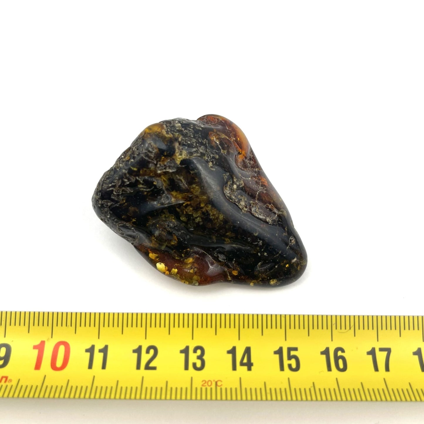 Polished Amber Stone, 19.6g