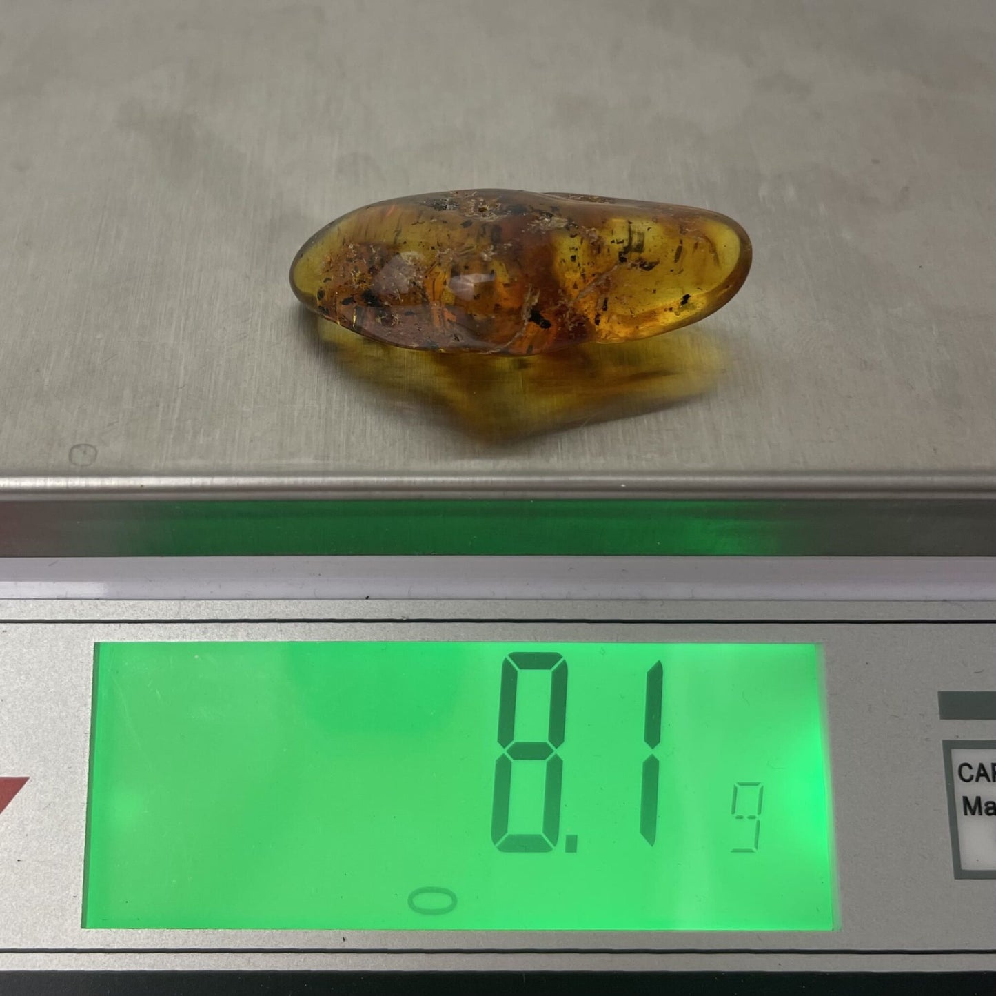 Polished Amber Stone, 8.1g