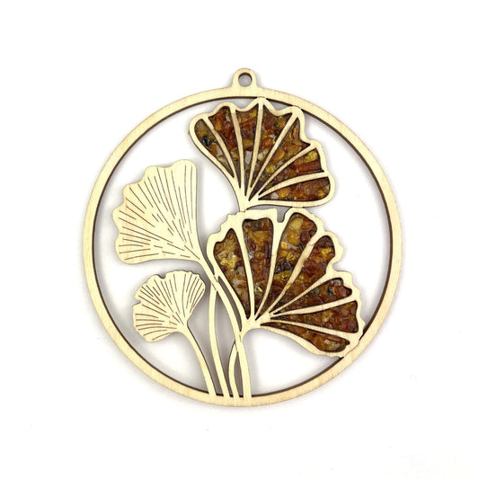 Magnetic Amber Vitrage Souvenir | Mushrooms