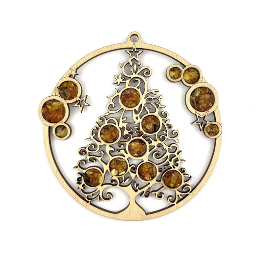 Magnetic Amber Vitrage Souvenir | Tree