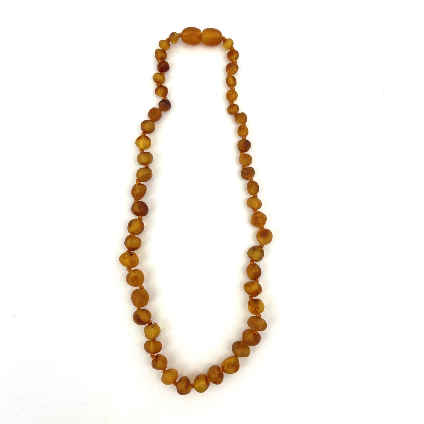 Raw Kids Baroque Dark Honey Color Necklace