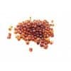 Loose polished rounded cognac color beads 100g