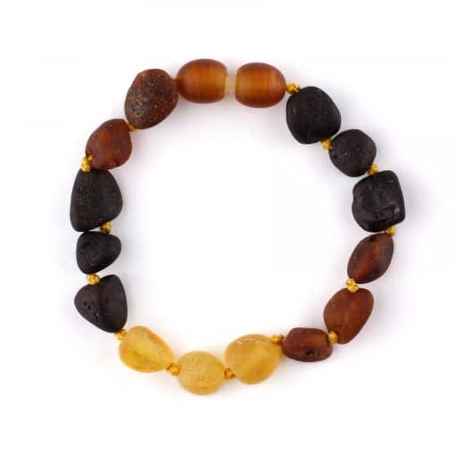 RAW BABY OVAL BEADS MIX (3+3) BRACELET