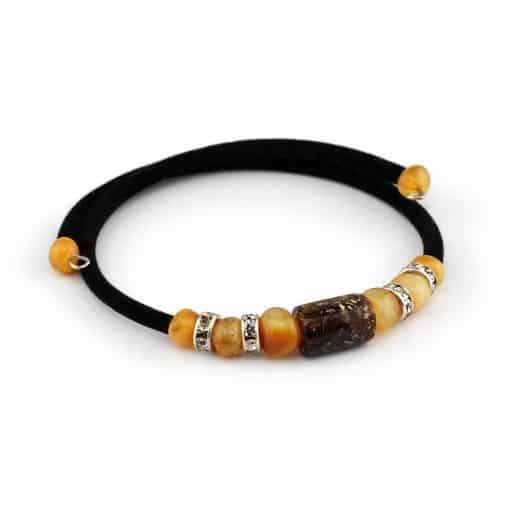 Polished Multiple Beads Multicolor bracelet
