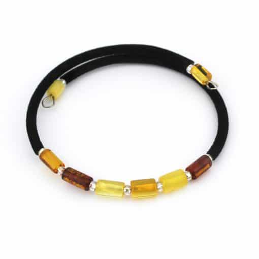 Polished Multiple Beads Multicolor bracelet